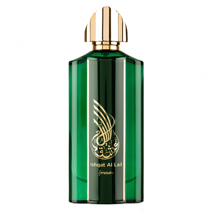 Parfum Ishqat Al Lail Forever, Fragrance World, apa de parfum 100 ml, barbati - inspirat din Stronger With You Oud by Emporio Armani