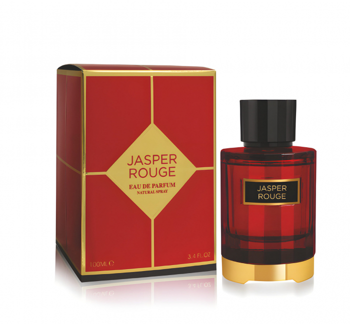 Parfum Jasper Rouge, Fragrance World, apa de parfum 100 ml, unisex - inspirat din Santal Ruby by Carolina Herrera [2]