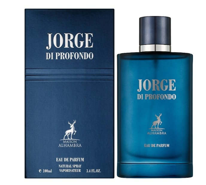 Parfum Jorge Di Profondo Deep Blue, Maison Alhambra, apa de parfum 100 ml, barbati - inspirat din Acqua di Gio Profondo by Giorgio Armani [3]