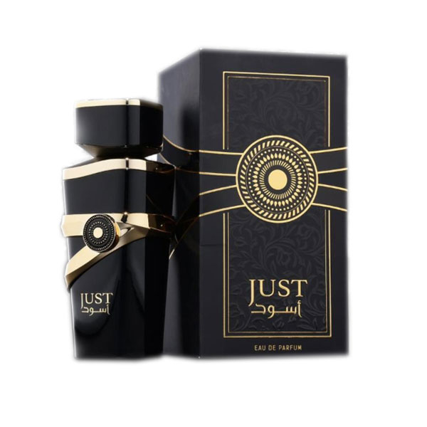 Parfum Just Aswad, Fragrance World, apa de parfum 100 ml, barbati - inspirat din Lattafa Asad, la randul lui inspirat din Dior Sauvage Elixir [2]