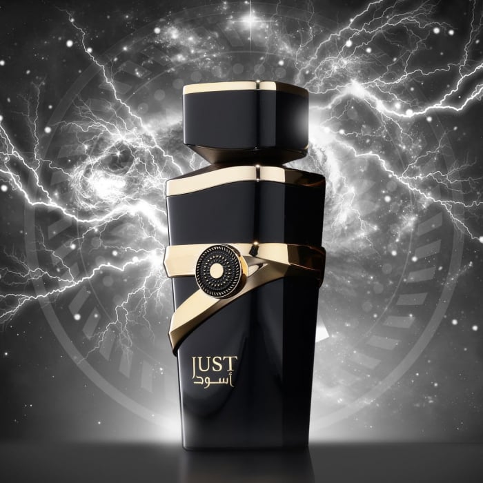 Parfum Just Aswad, Fragrance World, apa de parfum 100 ml, barbati - inspirat din Lattafa Asad, la randul lui inspirat din Dior Sauvage Elixir [6]