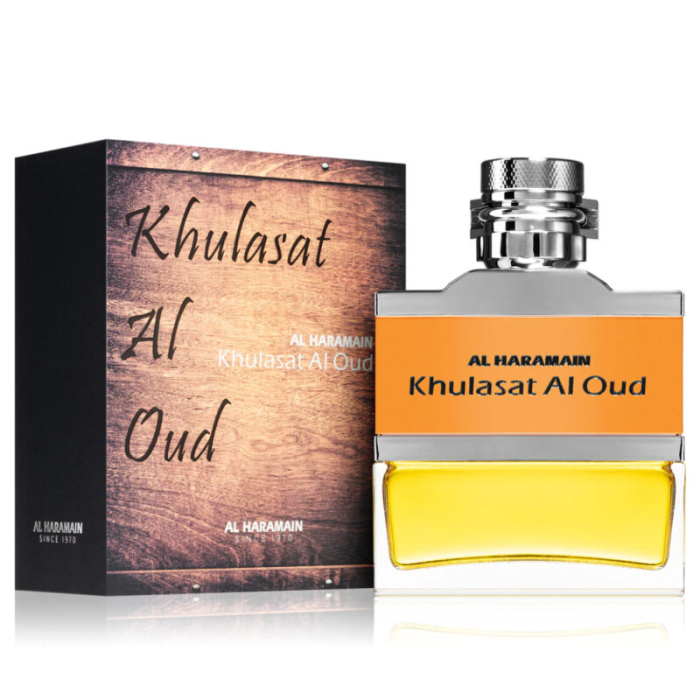 Parfum Khulasat Al Oud, Al Haramain, apa de parfum 100 ml, unisex [2]