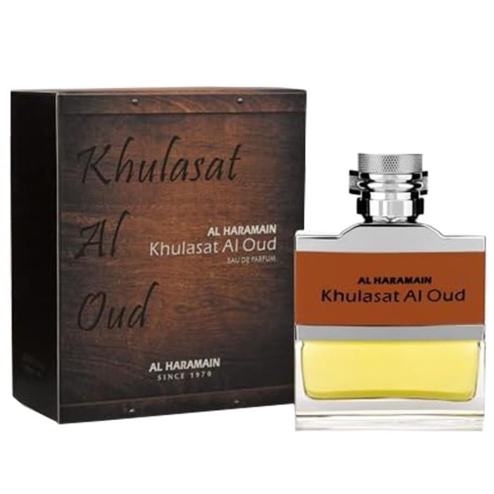 Parfum Khulasat Al Oud, Al Haramain, apa de parfum 100 ml, unisex [2]