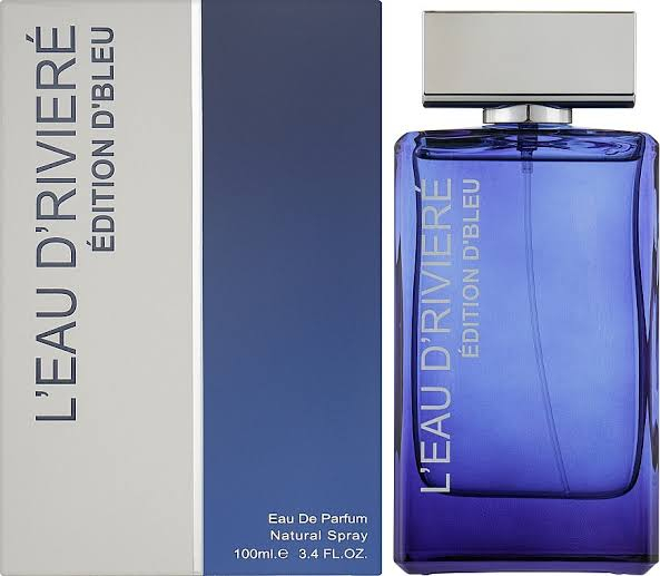 Parfum L'Eau D'Riviere Edition De Blue, Fragrance World, apa de parfum 100 ml, barbati - inspirat din L’Eau Bleue d'Issey Pour Homme by Issey Miyake [2]