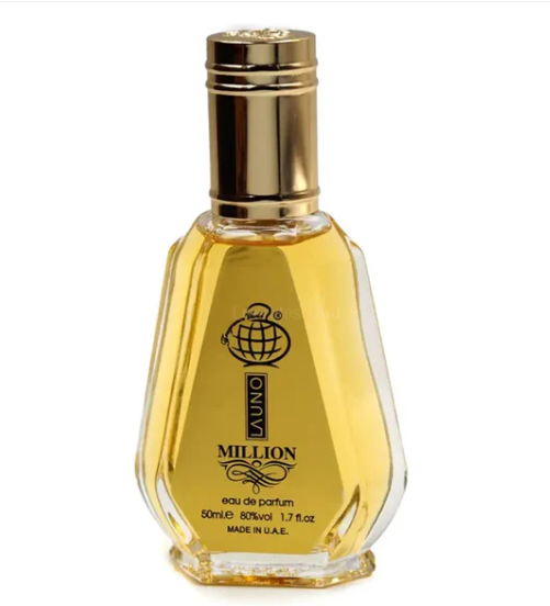 Parfum La Uno Million, Fragrance World, apa de parfum 50 ml, barbati - inspirat din 1 Million by Paco Rabanne