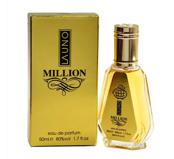 Parfum La Uno Million, Fragrance World, apa de parfum 50 ml, barbati - inspirat din 1 Million by Paco Rabanne [3]