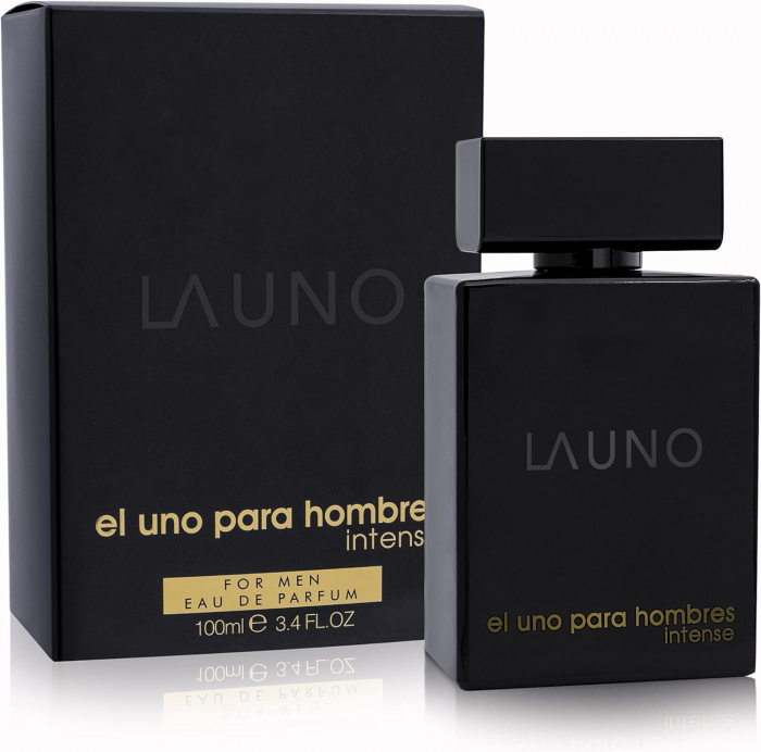 Parfum El Uno Para Hombres Intense, Fragrance World, apa de parfum 100 ml, barbati - inspirat din The One Intense by D&G [2]