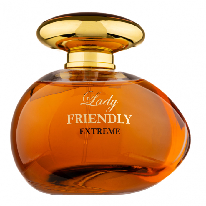 Parfum Lady Friendly Extreme, Fragrance World, apa de parfum 100 ml, femei - inspirat din Lady Million Prive by Paco Rabanne