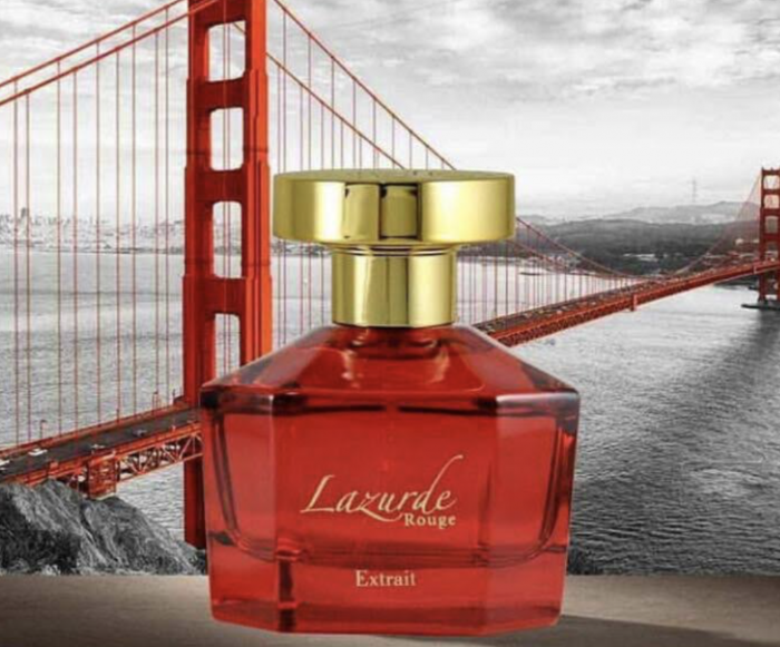 Parfum Lazurde Rouge Extrait, Fragrance World, apa de parfum 100 ml, unisex - inspirat din  Baccarat Rouge 540 Extrait by Maison Francis Kurkdjian [6]