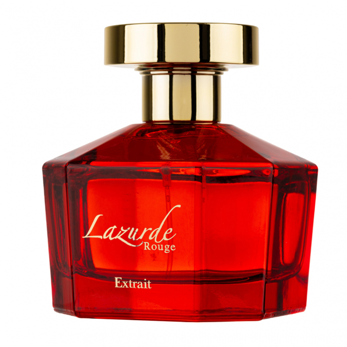Parfum Lazurde Rouge Extrait, Fragrance World, apa de parfum 100 ml, unisex - inspirat din  Baccarat Rouge 540 Extrait by Maison Francis Kurkdjian [3]