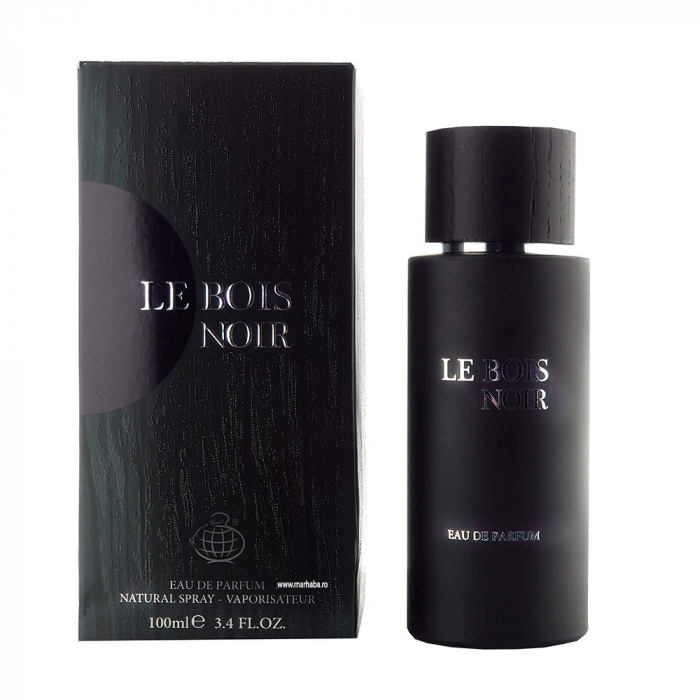 Parfum Le Bois Noir, Fragrance World, apa de parfum 100 ml, unisex - inspirat din Bois Noir by Robert Piguet [3]