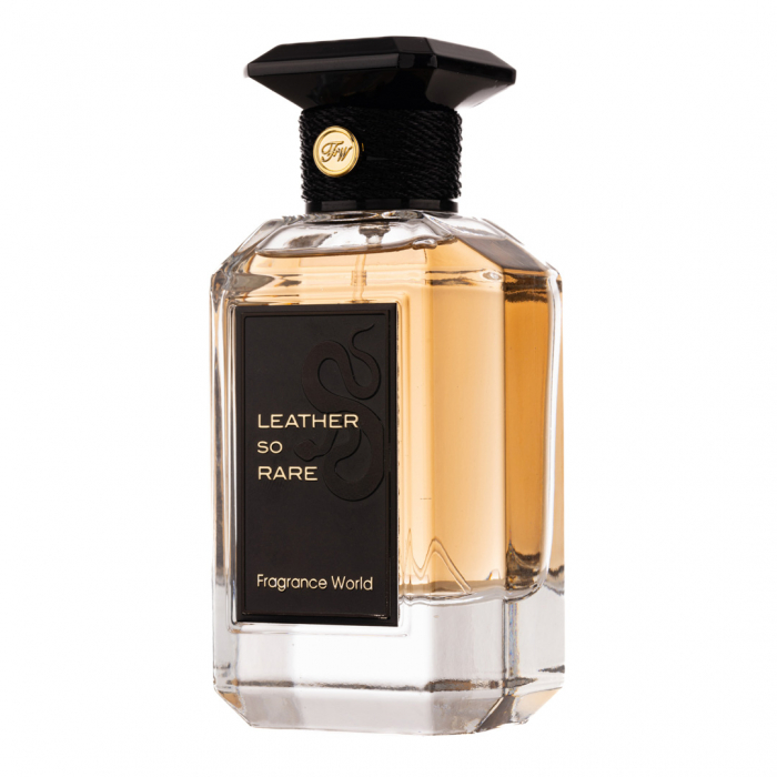 Parfum Leather So Rare, Fragrance World, apa de parfum 100 ml, unisex - inspirat din Cuir Beluga by Guerlain [3]