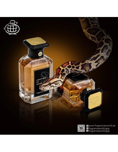 Parfum Leather So Rare, Fragrance World, apa de parfum 100 ml, unisex - inspirat din Cuir Beluga by Guerlain [4]