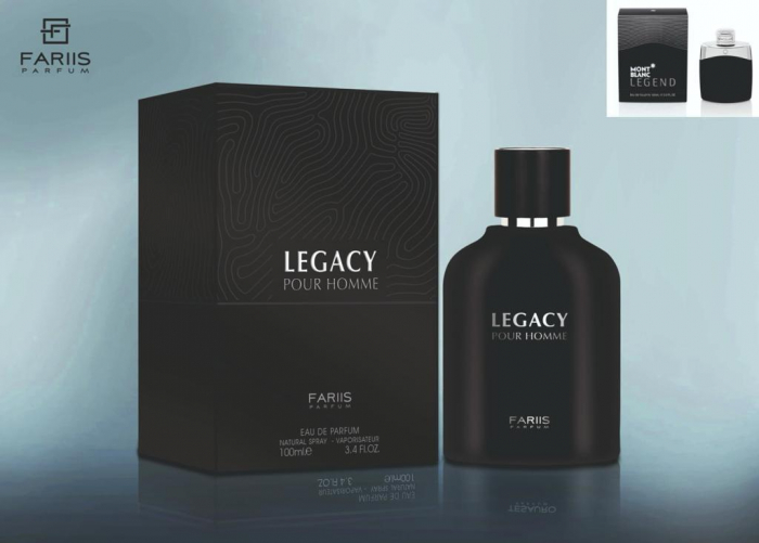 Parfum Legacy, Fariis, apa de parfum 100 ml, barbati - inspirat din Mont Blanc Legend [3]