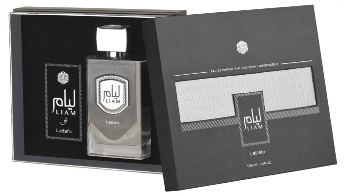 Parfum Liam Grey, Lattafa, apa de parfum 100 ml, barbati - inspirat din Gris Charnel by BDK Parfums [3]