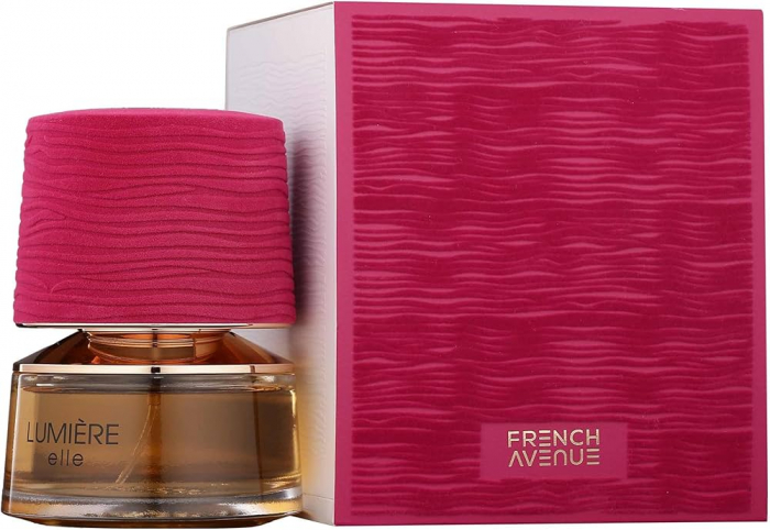 Parfum Lumiere Elle, French Avenue by Fragrance World, apa de parfum 100 ml, unisex - inspirat din Stellar Times by Louis Vuitton [3]