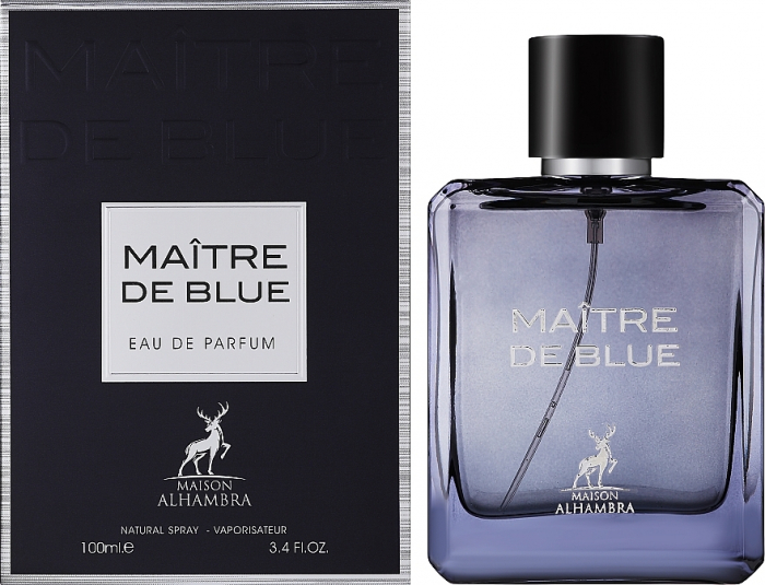 Parfum Maitre De Blue, Maison Alhambra, apa de parfum 100 ml, barbati - inspirat din Bleu de Chanel [3]