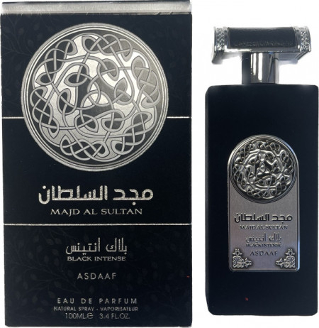 Parfum Majd Al Sultan Black Intense, apa de parfum 100 ml, barbati [4]