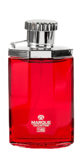 Parfum Marque Collection N-146, Fragrance World. apa de parfum 100 ml, barbati - inspirat din Desire Red by Dunhill