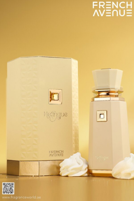 Parfum Meringue, French Avenue by Fragrance World, apa de parfum 100 ml, femei - inspirat din Crème De Cuir by BDK [4]