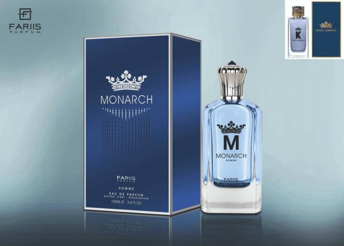 Parfum Monarch, Fariis, apa de parfum 100 ml, barbati - inspirat din Dolce & Gabbana K [4]