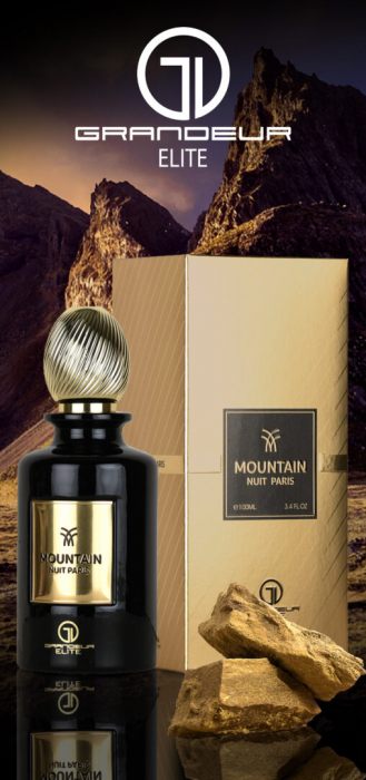 Parfum Mountain Nuit Paris, Grandeur Elite, apa de parfum 100 ml, unisex