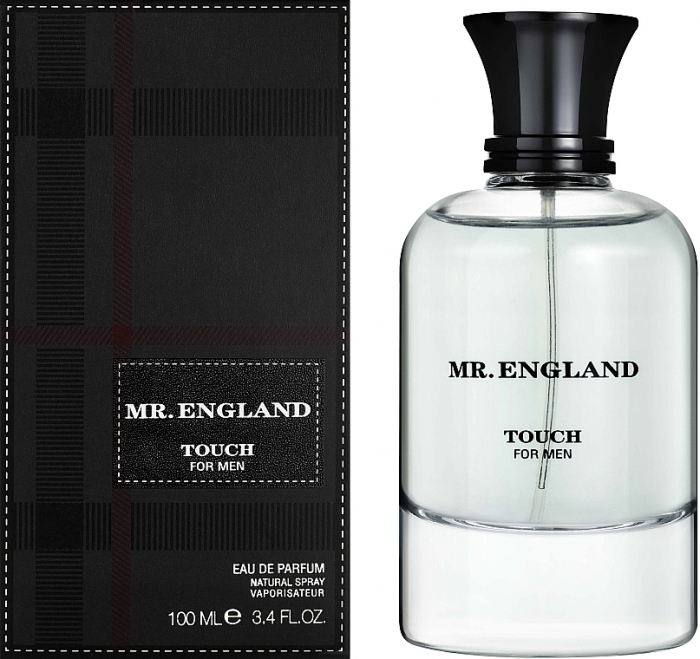 Parfum Mr. England Touch for Men, Fragrance World, apa de parfum 100 ml, barbati - inspirat din Touch for Men by Burberry [2]