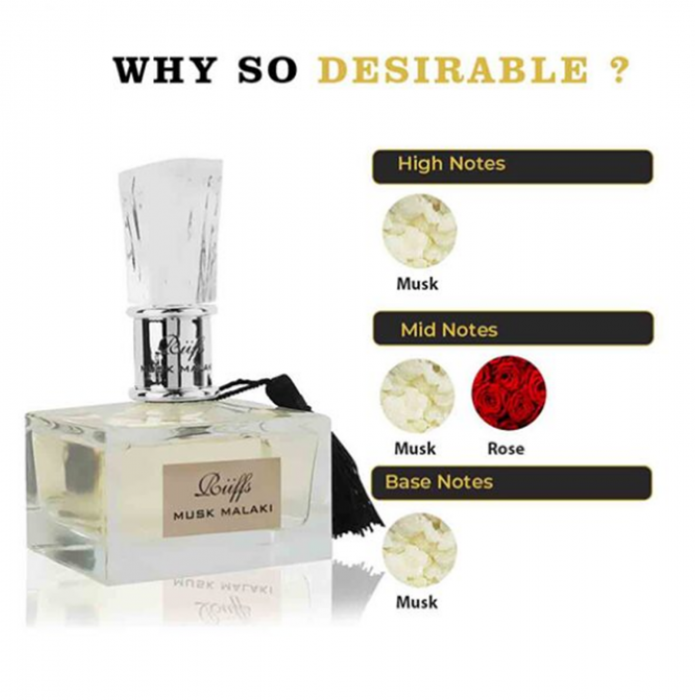 Parfum Musk Malaki, Riiffs, apa de parfum 100 ml, femei