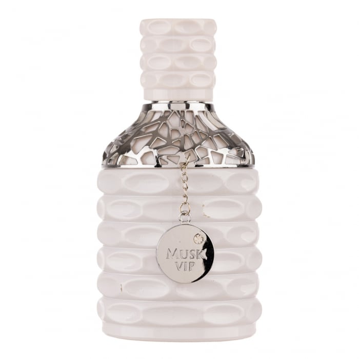 Parfum Musk Vip, Fragrance World, apa de parfum 100 ml, unisex - inspirat din Musk Silk by Ajmal
