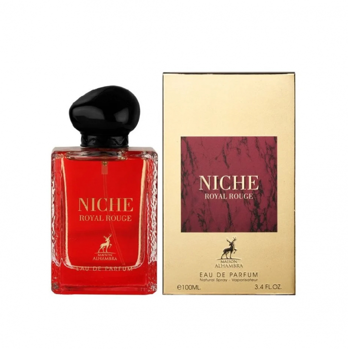Parfum Niche Royal Rouge, Maison Alhambra, apa de parfum 100 ml, unisex - inspirat din Armani Prive Rouge Malachite [2]