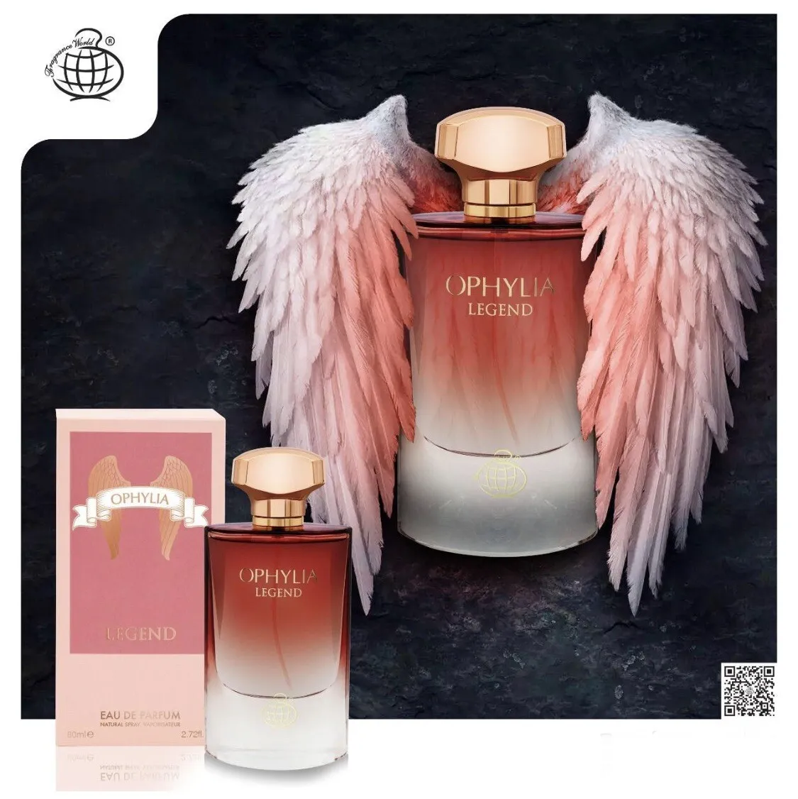 Parfum Ophylia Legend, Fragrance World, apa de parfum 80 ml, femei - inspirat din Olympia Legend by Paco Rabanne [4]