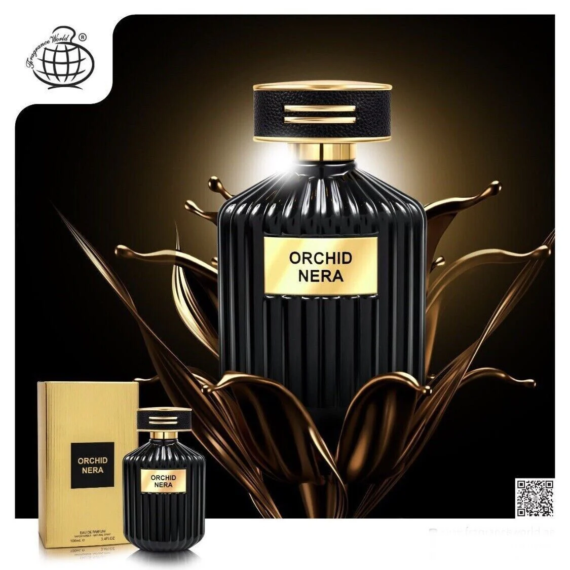 Parfum Orchid Nera, Fragrance World, apa de parfum 100 ml, unisex - inspirat din Black Orchid by Tom Ford [4]