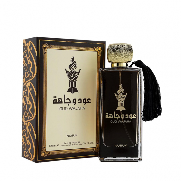 Parfum Oud Wajaha, Nusuk, apa de parfum 100 ml, barbati - inspirat din Ameer Al Oud [3]
