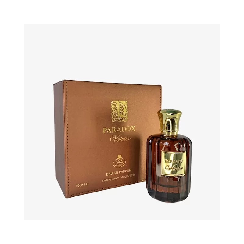 Parfum Paradox Vetiver, Fragrance World, apa de parfum 100 ml, barbati - inspirat din D’Hermes Eau Intense Vetiver by Hermès Terre [5]