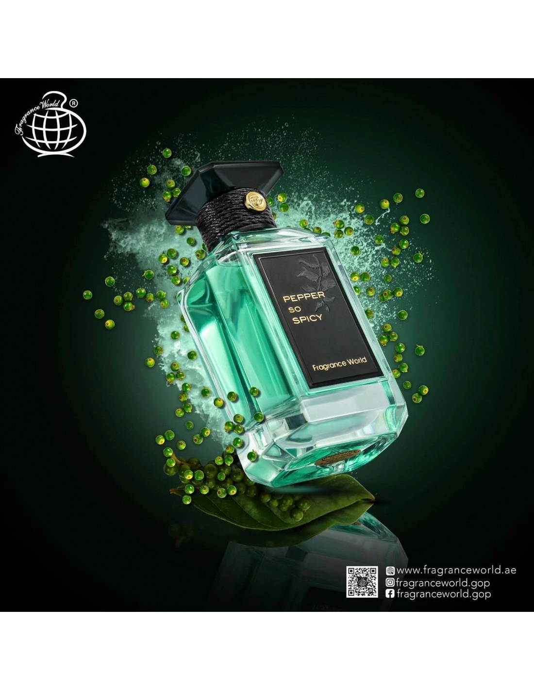 Parfum Pepper So Spicy, Fragrance World, apa de parfum 100 ml, unisex - inspirat din  Épices Volées by Guerlain [4]
