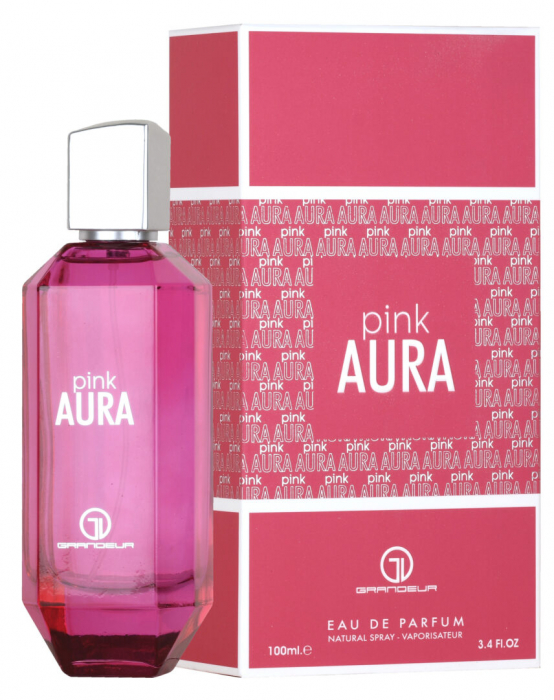 Parfum Pink Aura, Grandeur Elite, apa de parfum 100 ml, femei