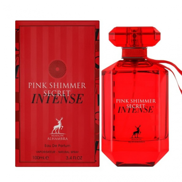 Parfum Pink Shimmer Secret Intense, Maison Alhambra, apa de parfum 100 ml, femei - inspirat din Bombhsell Passion by Victoria's Secret [3]