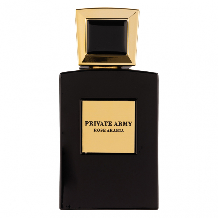 Parfum Private Army Rose Arabia, Fragrance World, apa de parfum 100 ml, unisex - inspirat din Rose D, Arabie by Giorgio Armani
