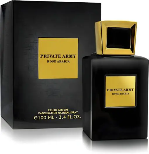 Parfum Private Army Rose Arabia, Fragrance World, apa de parfum 100 ml, unisex - inspirat din Rose D’Arabie by Giorgio Armani [2]
