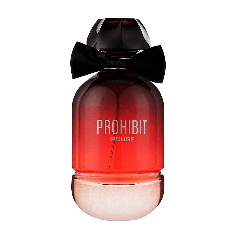 Parfum Prohibit Rouge, Fragrance World, apa de parfum 100 ml, femei - inspirat din L interdit Rouge by Givenchy