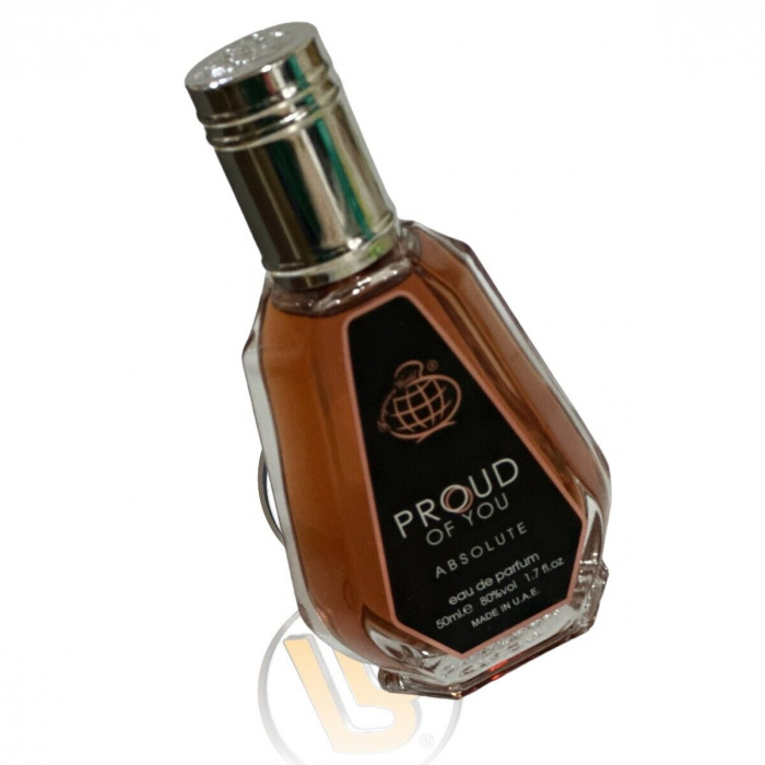 Parfum Proud Of You Absolute, Fragrance World, apa de parfum 50 ml, unisex - inspirat din Sronger With You Absolutely by Emporio Armani [4]