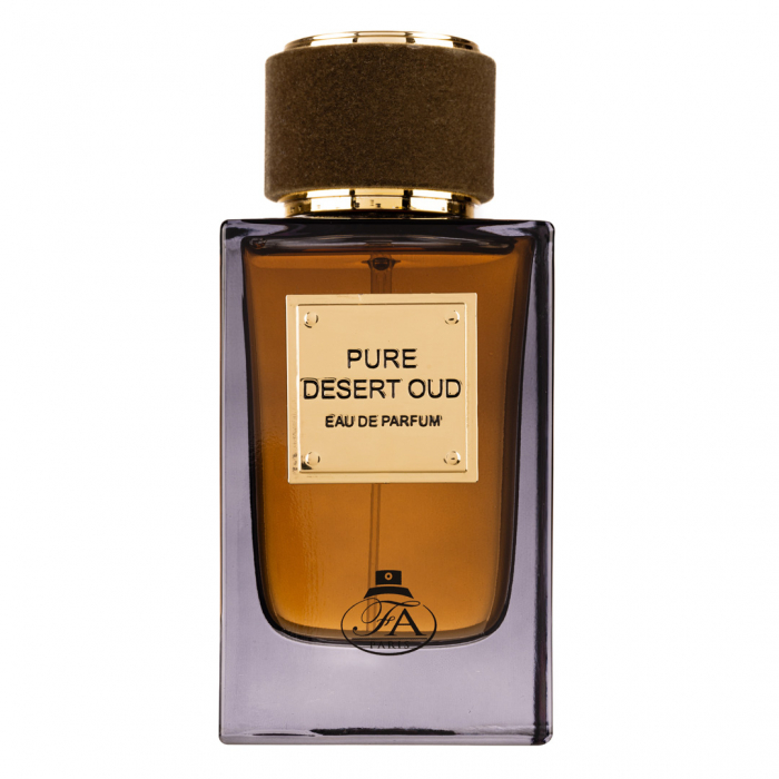 Parfum Pure Desert Oud, Fragrance World, apa de parfum 100 ml, barbati - inspirat din Velvet Desert Oud by DolceGabbana