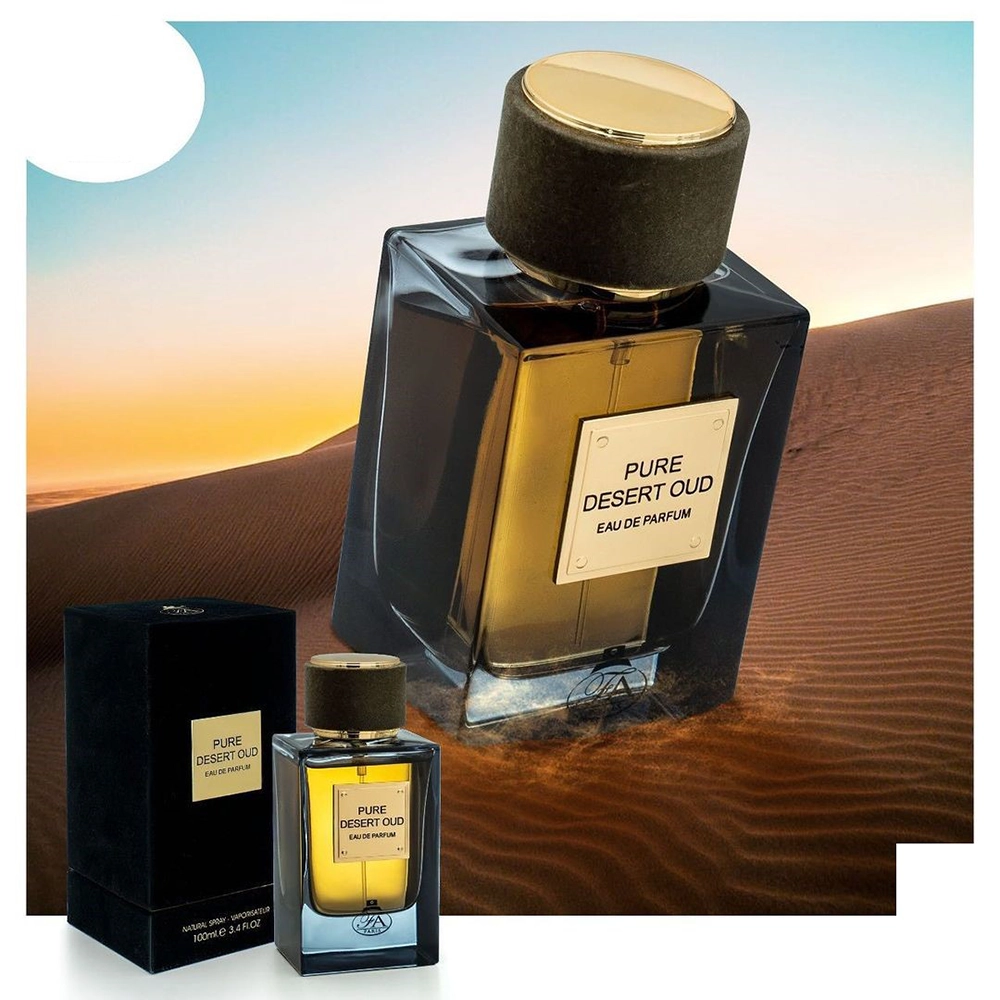 Parfum Pure Desert Oud, Fragrance World, apa de parfum 100 ml, barbati - inspirat din Velvet Desert Oud by Dolce&Gabbana [4]