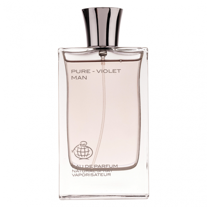 Parfum Pure Violet Man, Fragrance World, apa de parfum 100 ml, barbati - inspirat din Ultraviolet Man by Paco Rabanne