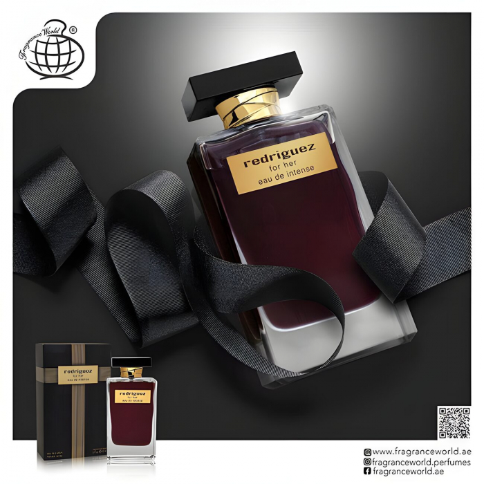 Parfum Redriguez For Her Eau De Intense, Fragrance World, apa de parfum 100 ml, femei - inspirat din  Narciso Rodriguez For Her Eau de Toilette Edition Limitée [4]
