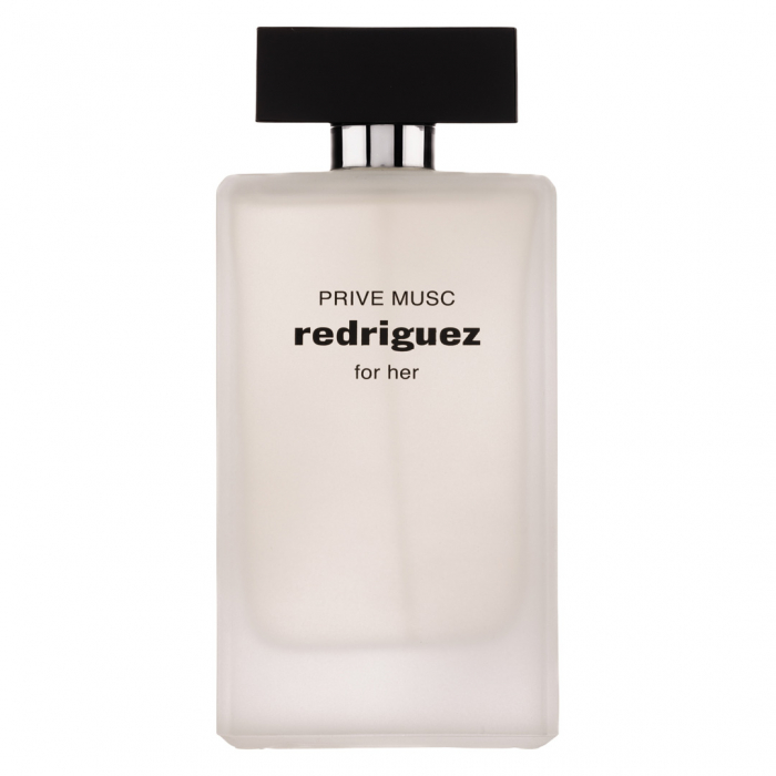 Parfum Redriguez Prive Musc, Fragrance World, apa de parfum 100 ml, femei - inspirat din Pure Musc by Narciso Rodriguez
