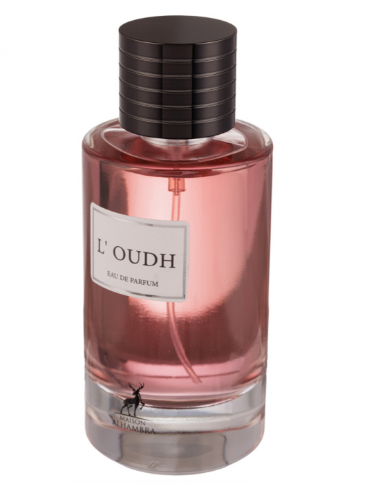 Parfum L'oudh, Maison Alhambra, apa de parfum 100 ml, unisex - inspirat din Oud Ispahan (Privee Edition) by Christian Dior [2]