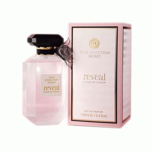 Parfum Rose Seduction Secret Reveal, Fragrance World, apa de parfum 100 ml, femei - inspirat din Tease Crème Cloud by Victoria’s Secret [2]