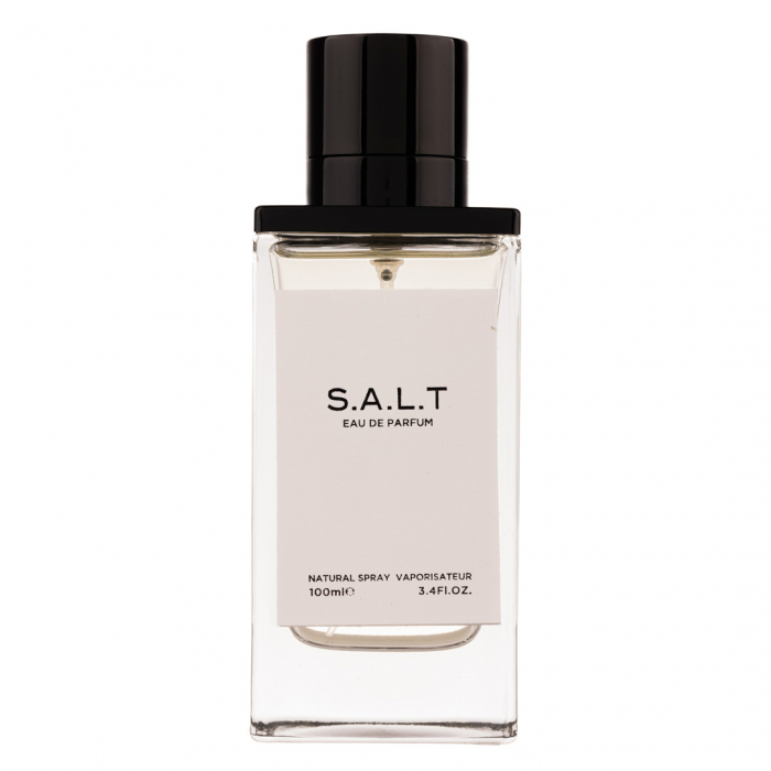 Parfum Salt, Fragrance World, apa de parfum 100 ml, unisex - inspirat din Wood Sage Sea Salt by Jo Malone London