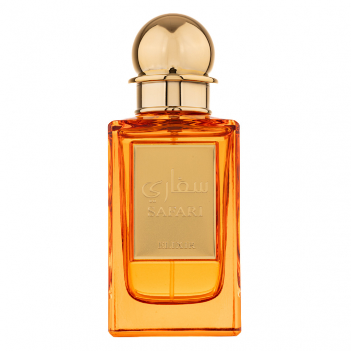 Parfum Safari Elixir, Fragrance World, apa de parfum 90 ml, unisex - inspirat din Bitter Peach by Tom Ford